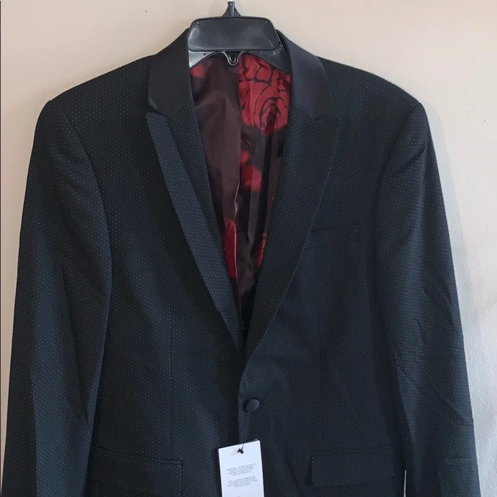 Asos New Black Blazer Size 38R Small Evening Old Money Formal Business Staple